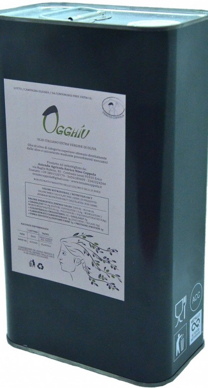 Ogghiu EVO - 3x Latte da 3L - Campagna 25/26 - Tenute Coppola